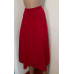 Спідниця жіноча на запах бордового кольору.Розмір 40-42.