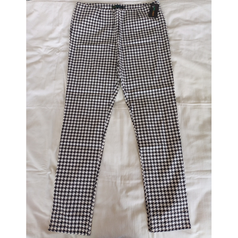 Штани жіночі чорно- білі.  Сорт Крем.