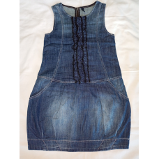 Джинсовий сарафан для дівчинки. Розмір  140 см.