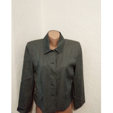 “Amaranto“- жіночий жакет сірого кольору. Розмір: 48.