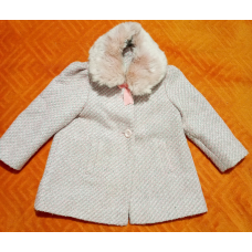 Пальто дитяче для дівчинки. Розмір: 18-24 міс.