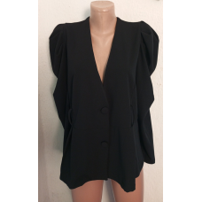 “Boohoo“ - жіночий чорний жакет. Крем сорт.