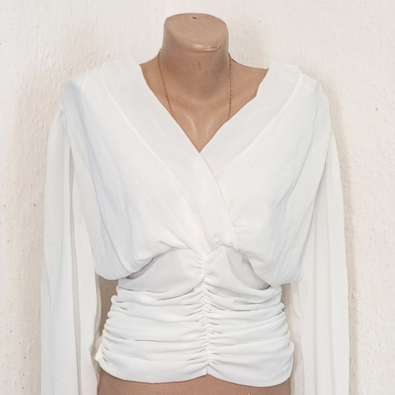 Блуза жіноча Quiz біла L. Блуза жіноча Quiz біла L.