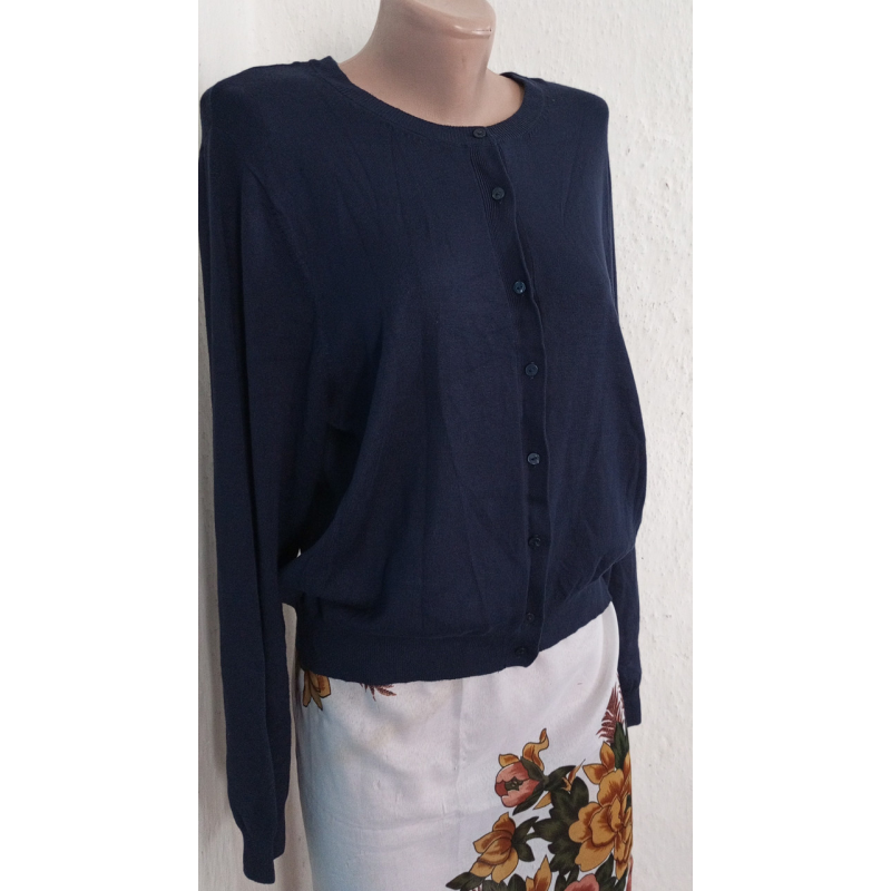 Кофта жіноча  M&S  темносиня    р 48