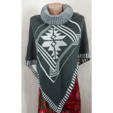 Пончо жіноче  в “язане . Розмір 42.  Сток.