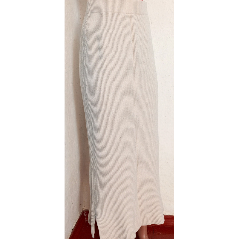 Спідниця  “Yasminah“  жіноча вязана кремового кольору.  Розмір  S/M.